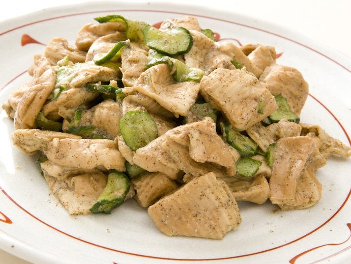 麩の辛し和え